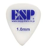 Produkt-Bild: ESP Plektren (6er Pack) 1.0mm, wei&szlig; - blau