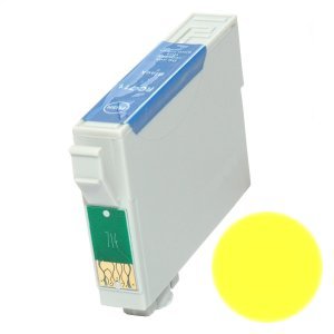 T0714 Yellow compatible ink cartridge for Epson Stylus S20, SX100, SX105, SX200, SX205, SX400, SX405, SX600FW, D78, D92, D120, DX4000, DX4050, DX4400, DX4450, DX5000, DX5050, DX6000, DX6050, DX7000F, DX7400, DX7450, DX8400, DX8450, DX9400F and Epson Stylus Office BX40W, BX600FW printers best replacement for T0714, TO714, T0894, TO894