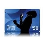 $50 iTunes Gift Card Certificate Voucher Code US ipod