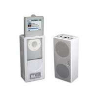 JLab Audio Miniblaster Portable Speaker for iPod nano 2G (White)