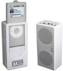 Childrens Toyshop  Electronics : JLab Audio MBWG2 Miniblaster Portable Speaker for iPod Nano (Gen 2) - White