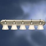 Kichler Brushed Nickel Builder Plus Bathroom & Vanity 4 or More Bulbs
