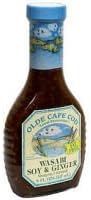 Olde Cape Wasabi Soy and Ginger Dressing 8 Ounce -- 12 per case
