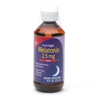 Natrol Melatonin 2.5mg, Dietary Supplemnt Liquid, 8 Oz