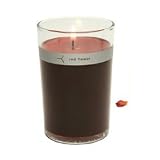 Red Flower Moroccan Rose LITTLE Flower Candle