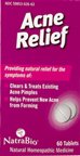 Natra-Bio Acne Relief 60 tab ( Four Pack)