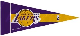Los Angeles Lakers NBA Mini Pennants - 8 Piece Set