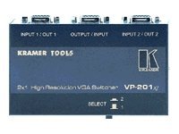Kramer VP-201XL 2x1 Computer Graphics Video Mechanical Switcher
