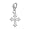 image Filigree Cross Charm with Lobster Clasp