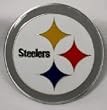 Pittsburgh Steelers Enamel Pewter Buckle, NFL Football Buckle