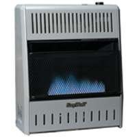 Kozy World GWD104 10 - 000-BTU Vent-Free Dual-Fuel Gas Wall Heater