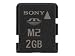 Electronics : Sony MSA2GU2 2GB M2 Memory Stick Micro (Black)