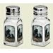 Black BEAR cub lodge SALT AND PEPPER SHAKERS set Kitchen