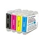 Take4Less 4-pack LC51 LC-51 (1B,1C,1M,1Y) Brother Compatible Ink Cartridges for Brother MFC240C, DCP130C, MFC-5460CN, MFC-440CN, MFC-665CW, MFC-5860CN, MFC-3360C