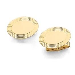 14K Gold Cuff Links by 