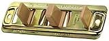 Stanley Hardware Adjustable Floor Guide, Tan/Yellow Chromate #403540