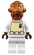 LEGO Star Wars LOOSE Mini Figure Admiral Akbar
