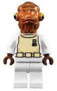 Buy LEGO Star Wars LOOSE Mini Figure Admiral Akbar Best Price.