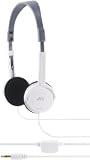 JVC Lightweight Headphone with Volume Control (White)