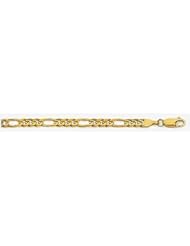 4.5mm Figaro Chain 22"