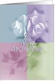 Will You Be In My Wedding? - Blank Inside Card