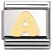 Nomination Composable Classic BUCHSTABEN Edelstahl und 18K-Gold (A) 030101