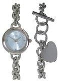 Sekonda 4596G.42 Ladies Silver Coloured Watch and Bracelet Gift Set