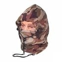 Fleece Snood Full Balaclava Neck Warmer Hat With Toggle Camo