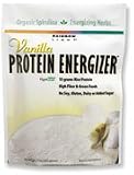 Rainbow Light Protein Energizer Food-Based Dietary Supplement Powder, Vanilla Flavor, 17-Ounce Bags (Pack of 2)