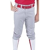 Majestic C76YBKLG Belted Waist Baseball Pants Baseball-Softball Clothing