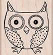 Big Hoot Wood Mounted Stamp (Hero Arts)
