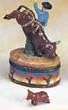 Bulling Rider Trinket Box