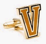 Vanderbilt Cufflinks - NCAA College Athletics Sports Themed Formal Wear