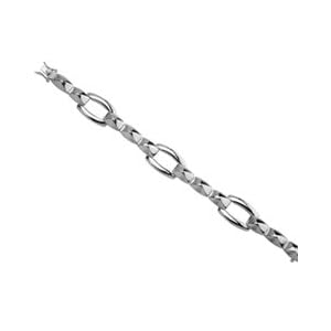 Gordon's Jewelers ELLE Jewelry Imhotep Collection Link Bracelet in Sterling Silver