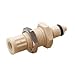 CPC (Colder) PMCD48042812 Panel-Mount Coupling Insert for 1/4-28 Port, PP