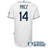 Tampa Bay Rays Authentic David Price Home Cool Base Jersey