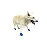 PAWZ Dog Boots, Medium, Color:Blue HyperLink