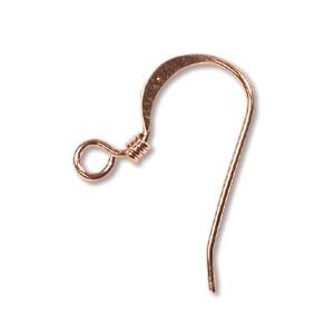 UnCommon Artistry Plated 18mm Fishhooks Earring Hooks (50) (Copper Plated)