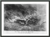 Historic Print L The great Chicago fire Oct. 9th 1871. Estimated loss 250000000