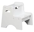 KidKraft Two Step Stool - White