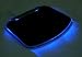 MAUSPAD + 4 PORT USB HUB MIT BLUE LIGHT BELEUCHTUNG LED