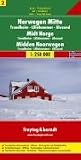 Norwegen Mitte-Trondheim-Lillehammer-Alesund 1:250 000. Autokarte