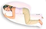 GCM Surround U 110 Body Pillow Surround U 110 Side Sleeper Body Pillow: White With Pillow Case