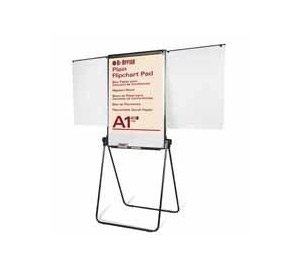 BQ50350 Bi-Office Premiere Easel 950x700mm Black 