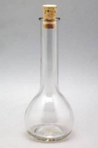 Glasflasche Tulipano 200 ml zum