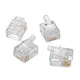 Ez-RJ11/12 Connectors, 50pc