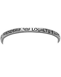 Friendship Loyalty Love Bands of Faith Bangle Bracelet
