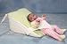 Preemie/Bassinet AR Pillow Wedge - Acid Reflux Pillow Wedge for Premature Babies 3-10 lbs. (Preemies) - Safely Elevate to a 30 Degree Angle - The Researched, Proven & Best Positioner to Relieve Colic & Reflux