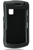 BlackBerry Curve 8300 8330 Black Rubber Feel Hard Case+Belt Clip+Screen Protector