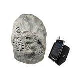 Cables To Go SPK-ROCK3 Audio Unlimited Premium 900MHz Wireless Rock Speaker with Dual Power Transmitter - Granite